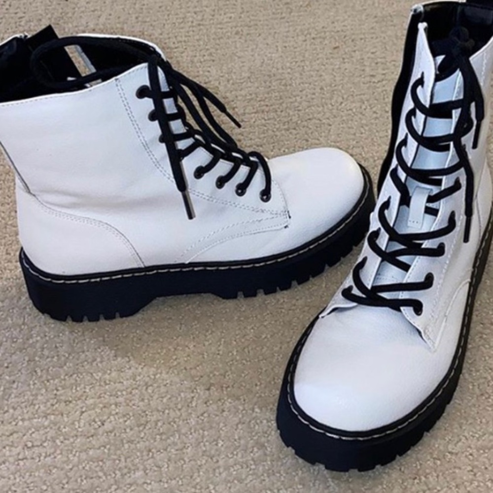 Faux doc martens